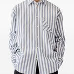 Camicia a righe la chemise voilier in blu Jacquemus - uomo 