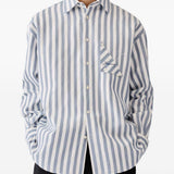 Camicia a righe la chemise voilier in blu Jacquemus - uomo 