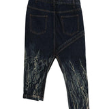 Gonna midi con fantasia tie dye in blu Feng chen wang - donna 