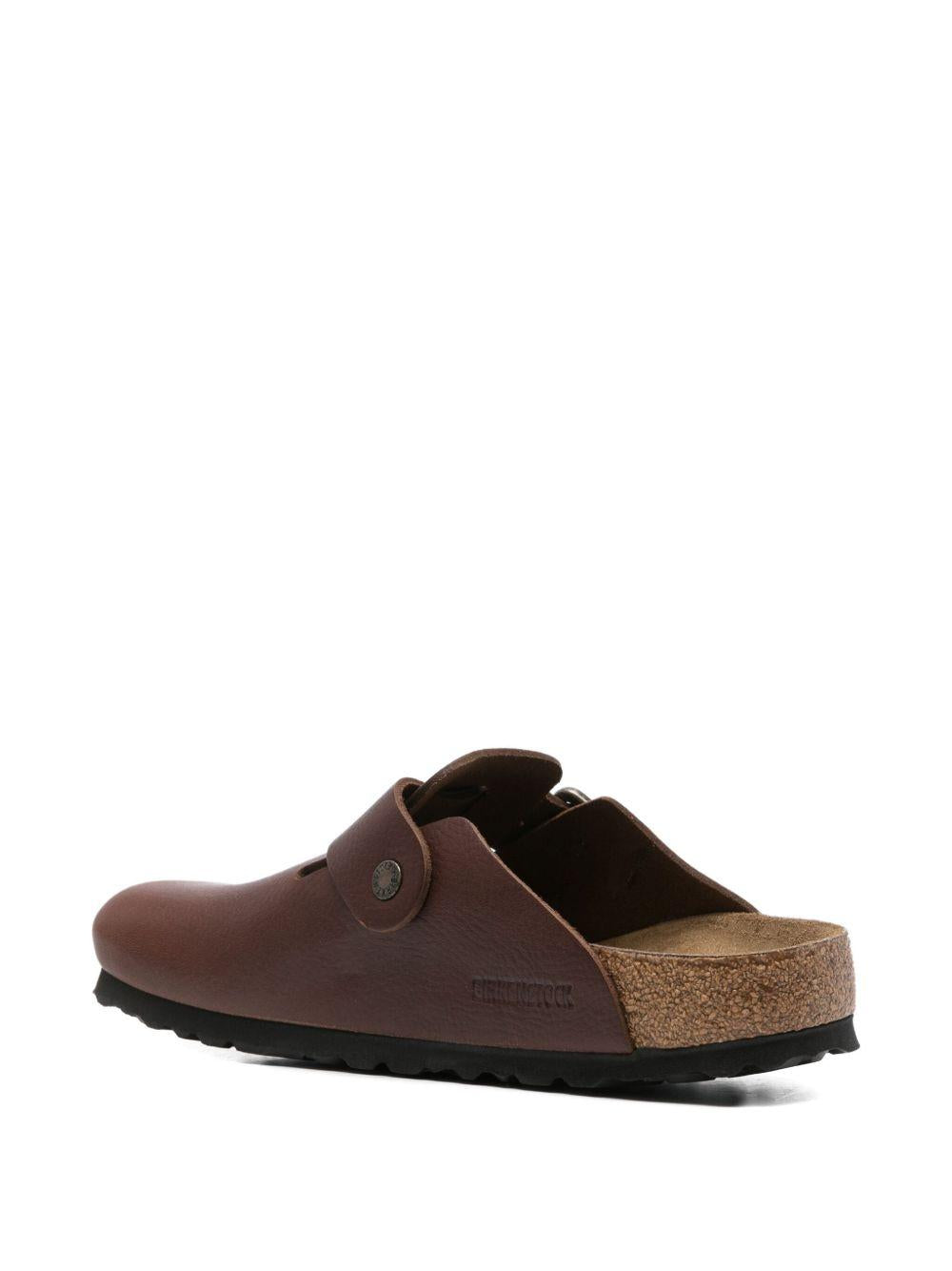 Mules boston in marrone Birkenstock - uomo 