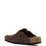Mules boston in marrone Birkenstock - uomo 