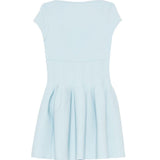 Abito corto svasato in azzurro Simkhai - donna 
