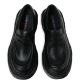 Mocassini con plateau e cinturino in nero Camper lab - uomo 
