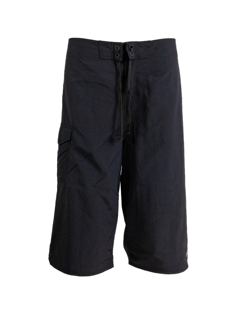 Pantaloncini da bagno con coulisse in nero Erl - unisex 
