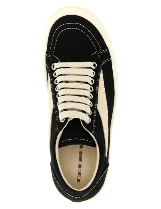 Sneakers basse vintage in nero Rick Owens Drkshdw - uomo 