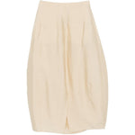 Gonna midi con spacco parachute in beige Toteme - donna 