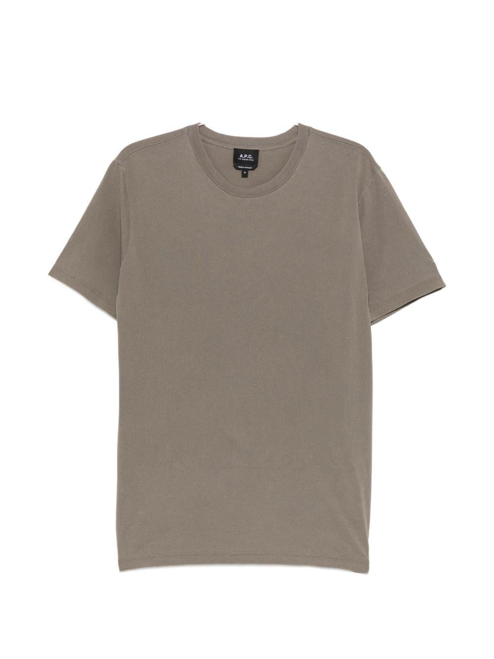T-shirt Standard Brodé verde 