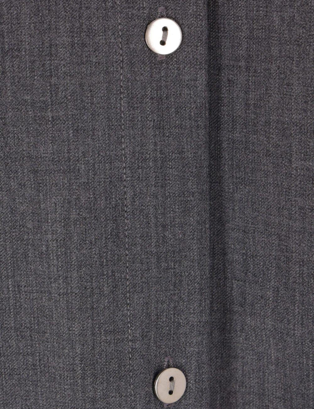 Camicia con colletto button-down in grigio The latest - donna 