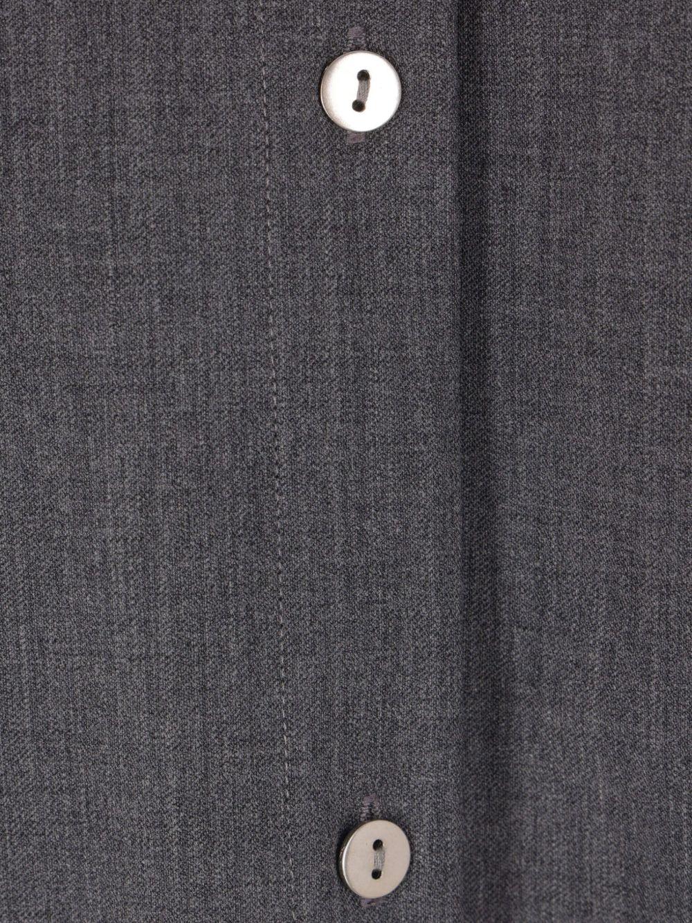 Camicia con colletto button-down in grigio The latest - donna 