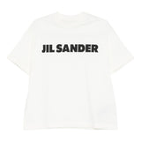 T-shirt con logo in bianco Jil sander - unisex 