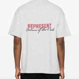 T-shirt in cotone in grigio Represent - uomo 