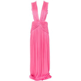 Abito maxi silla in fucsia Costarellos - donna 