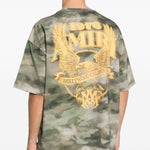 T-shirt con stampa eagle Amiri - uomo 