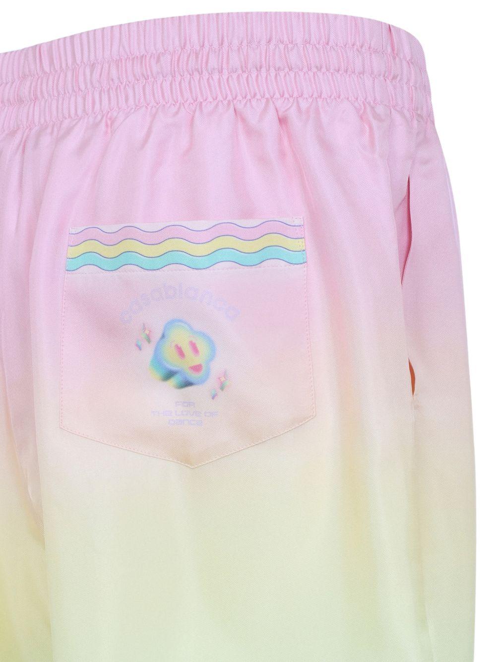 Shorts con coulisse  in multicolore Casablanca - uomo 