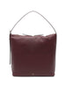 Borsa a spalla Vera maxi in bordeaux