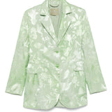 Blazer a fiori in verde mela Ermanno Scervino - donna 