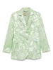 Ermanno Scervino apple green floral blazer - women