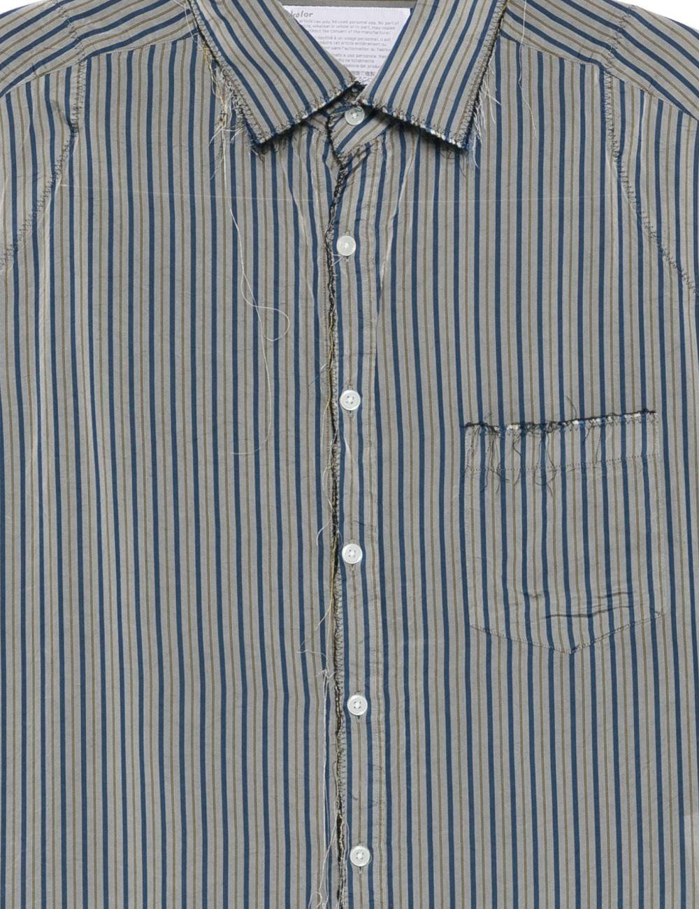 Camicia a righe in grigio Kolor - uomo 