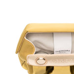 Borsa clutch Afrodite dorata Themoirè - donna 