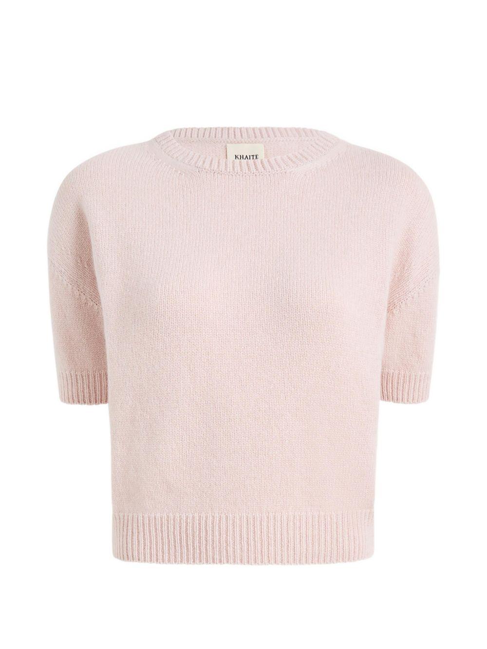 Maglia Golden in rosa khaite - donna 