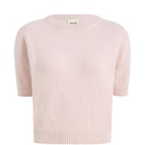 Maglia Golden in rosa khaite - donna 