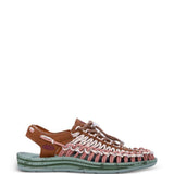 Sandali uneek lea con decorazioni in cordino in marrone Keen - unisex 