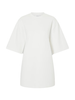 Abito a t-shirt con schiena scoperta in bianco  Wardrobe NYC - donna