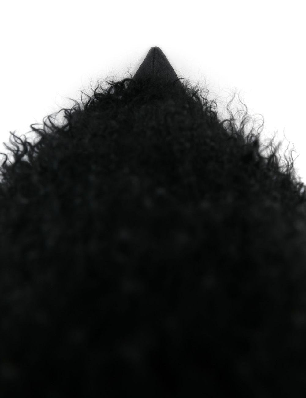 Stivali furry in nero Paris texas - donna 