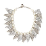 Collana frizz con perline in argento Rosantica - donna 