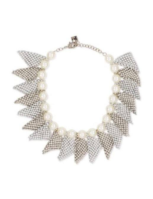 Collana frizz con perline in argento Rosantica - donna 