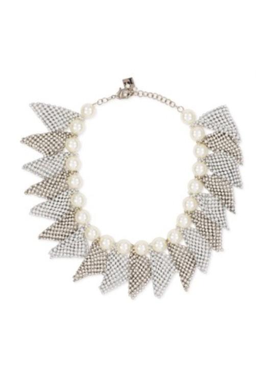 Collana frizz con perline in argento Rosantica - donna 