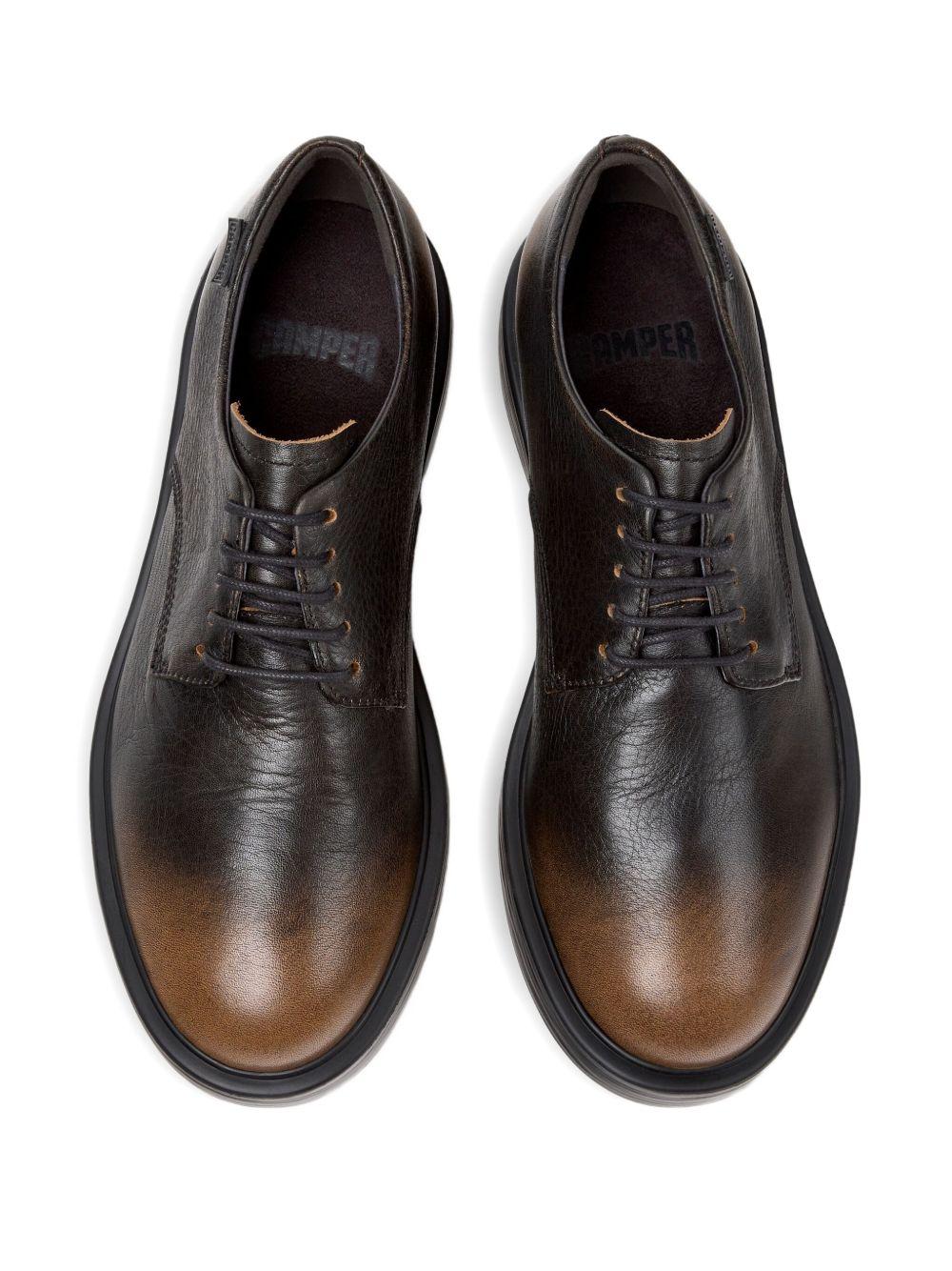 Derby stringate dean in nero e marrone Camper - uomo 