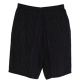 Shorts con fantasia gessata in nero Undercover - uomo 