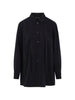 Camicia con nodo in nero Lemaire - donna