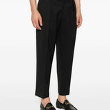 Pantaloni con pieghe frontali in nero Briglia 1949 - uomo 