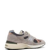Sneakers 991v2 con inserti traforati in grigio New balance - unisex 