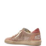 Sneakers ballstar in beige golden goose - donna 