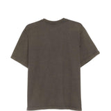 T-shirt ricamata in marrone Song for the mute - uomo 
