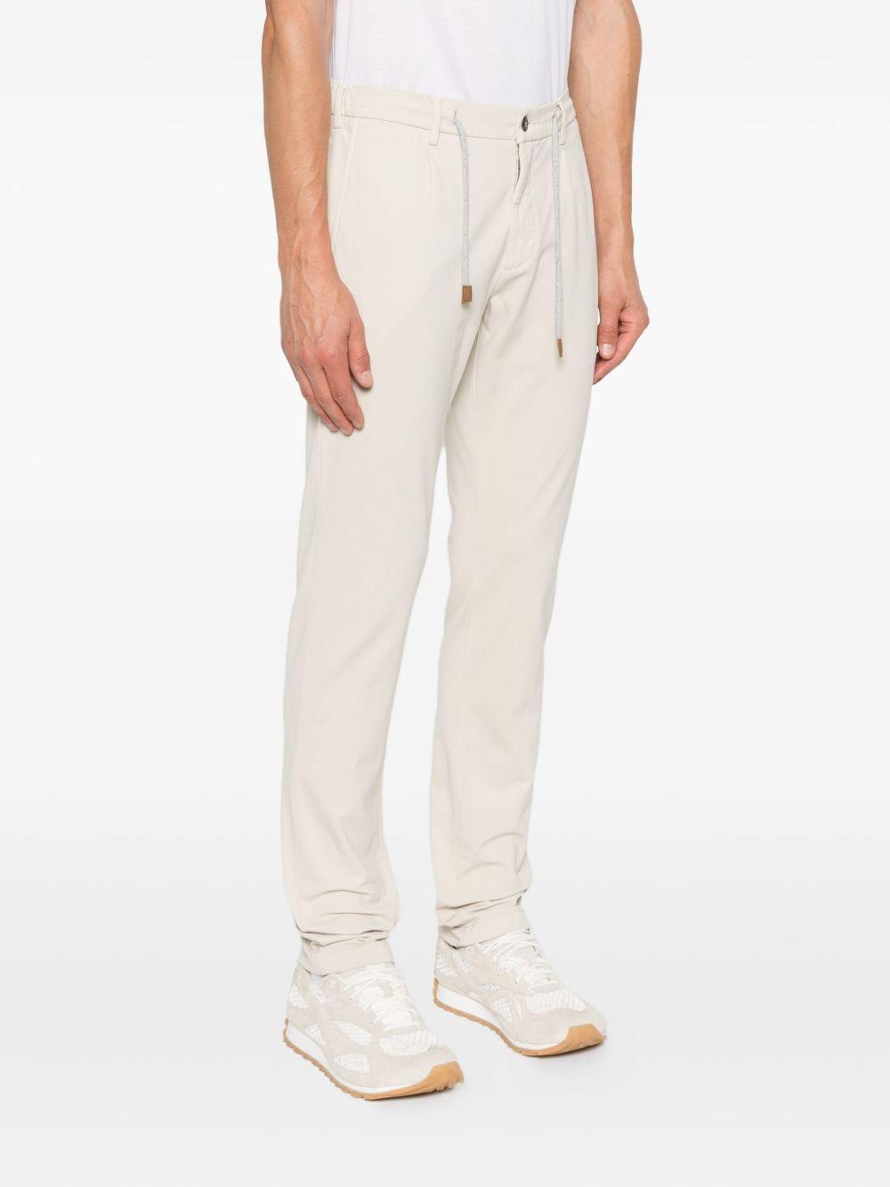 Pantaloni con coulisse in beige chiaro Eleventy - uomo 