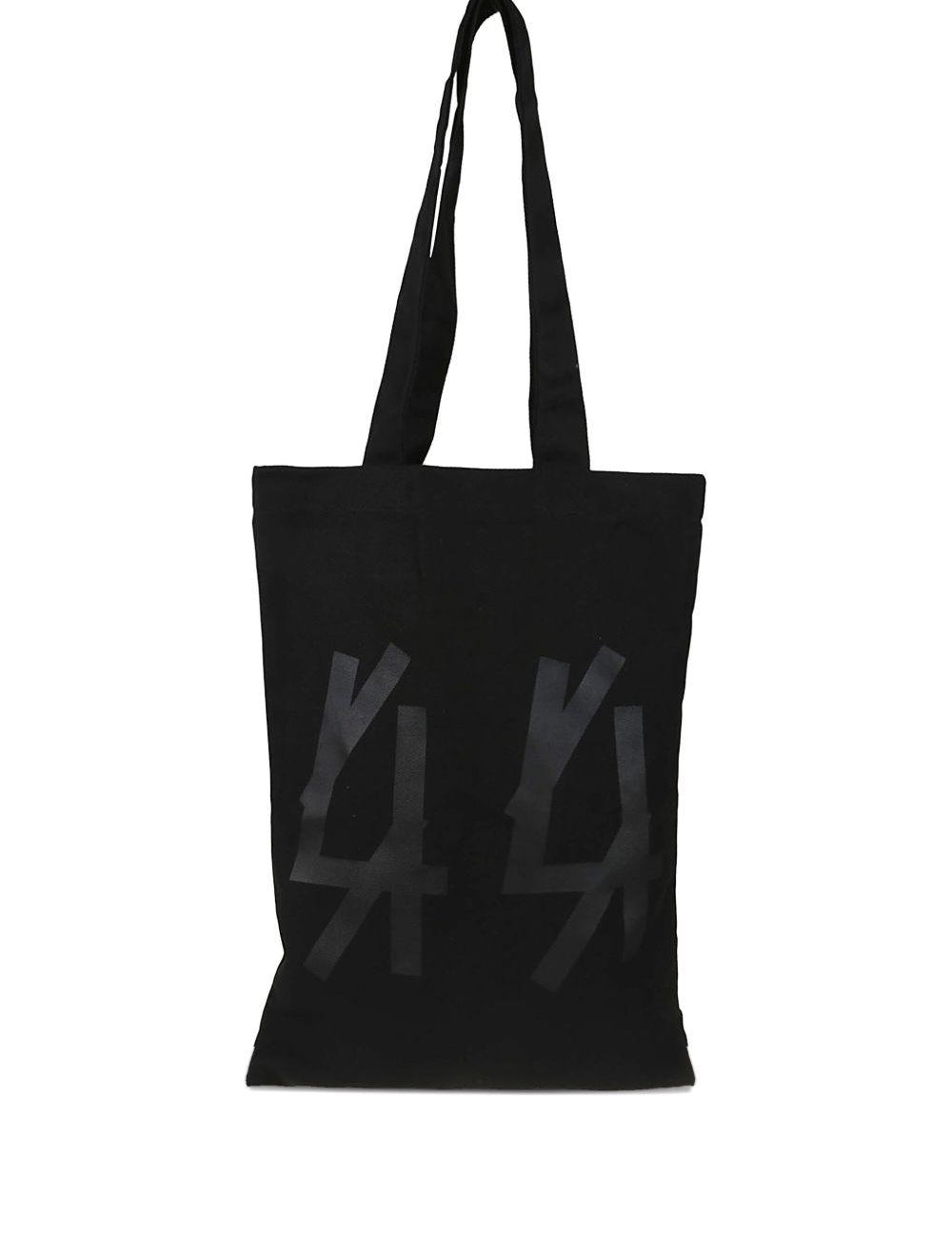 Borsa tote con logo in nero 44 Label Group - donna 