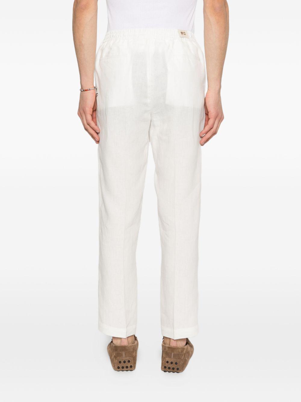 Pantaloni con elastico in vita in bianco Briglia 1949 - uomo 