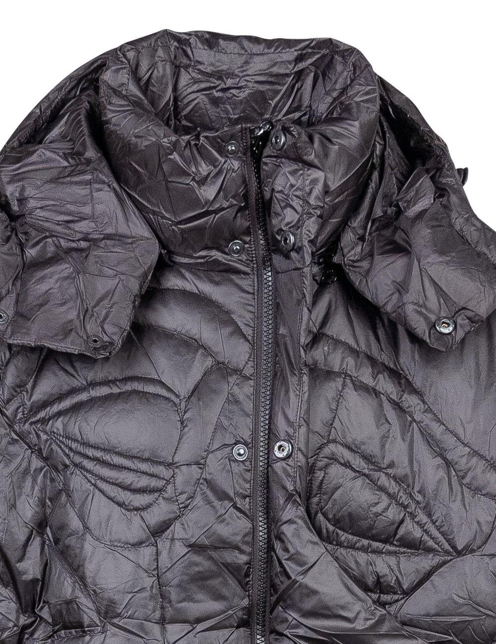 Trench con ricamo in nero - KIDSUPER uomo 