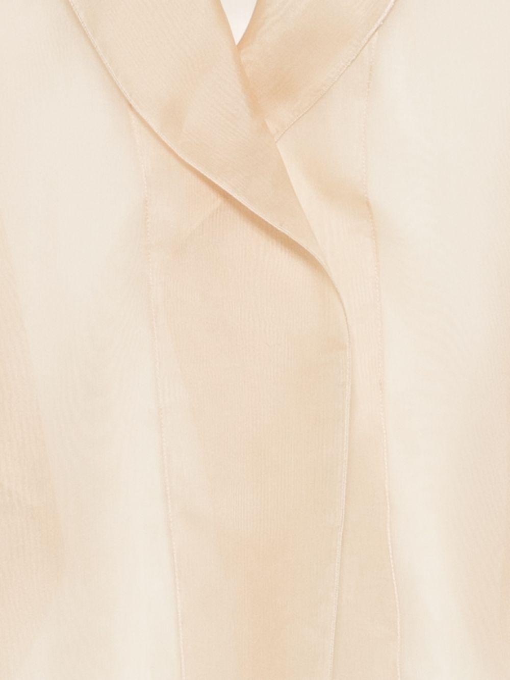 Giacca semi-trasparente emma in beige Antonelli - donna 
