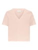 Women's Faaa Lds V-neck T-shirt in Loulou de saison pink
