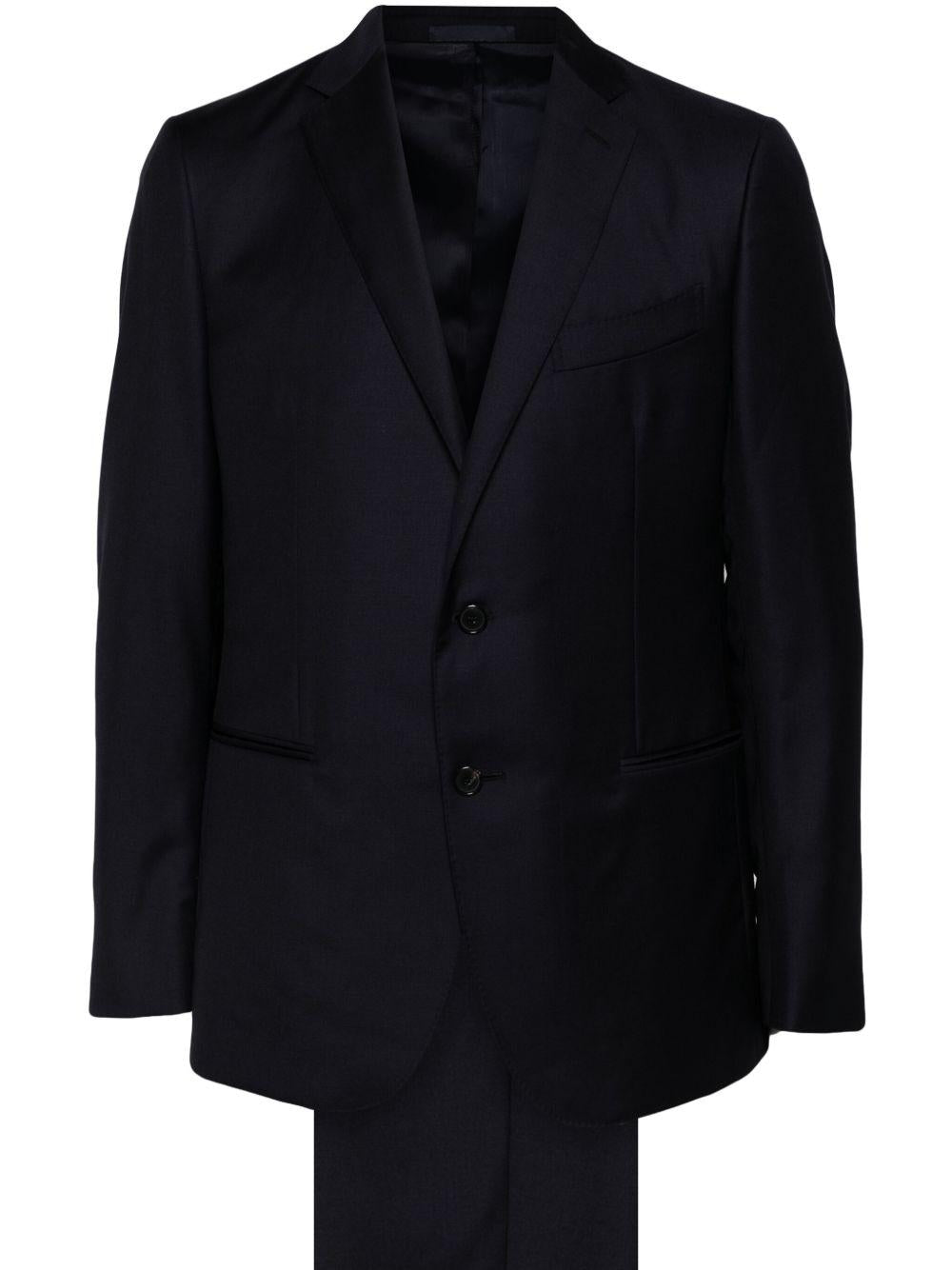 Completo monopetto in blu Caruso - uomo 