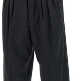 Pantaloni sartoriali con pieghe in nero Kenzo - uomo 