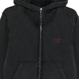 Felpa con zip in nero Martine rose - uomo 