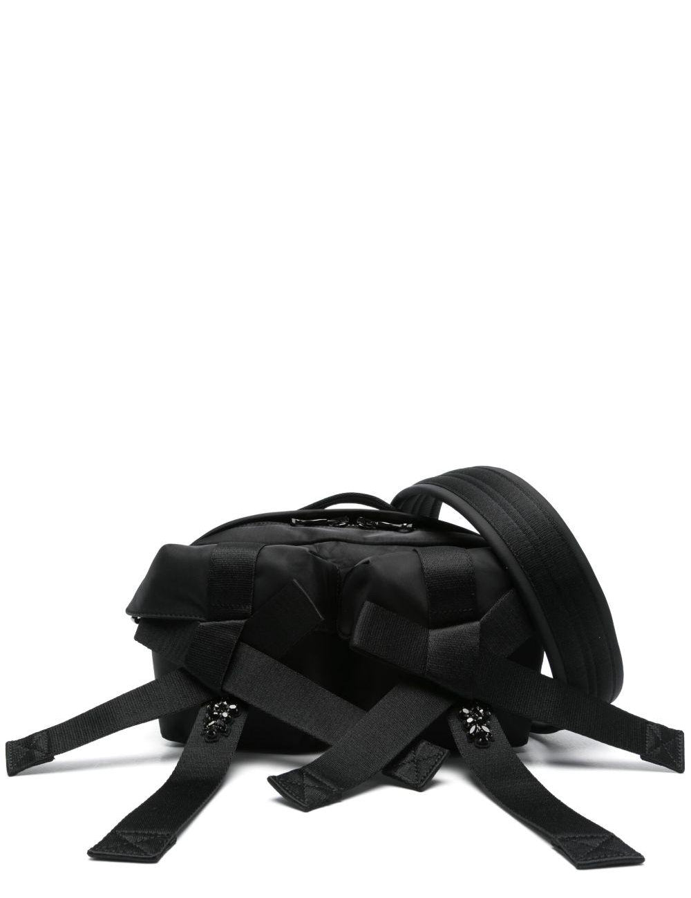 Borsa messenger Classic Bow in nero Simone Rocha - donna 
