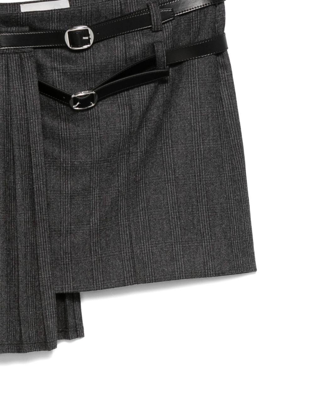 Gonna plissettata in grigio Coperni - donna 