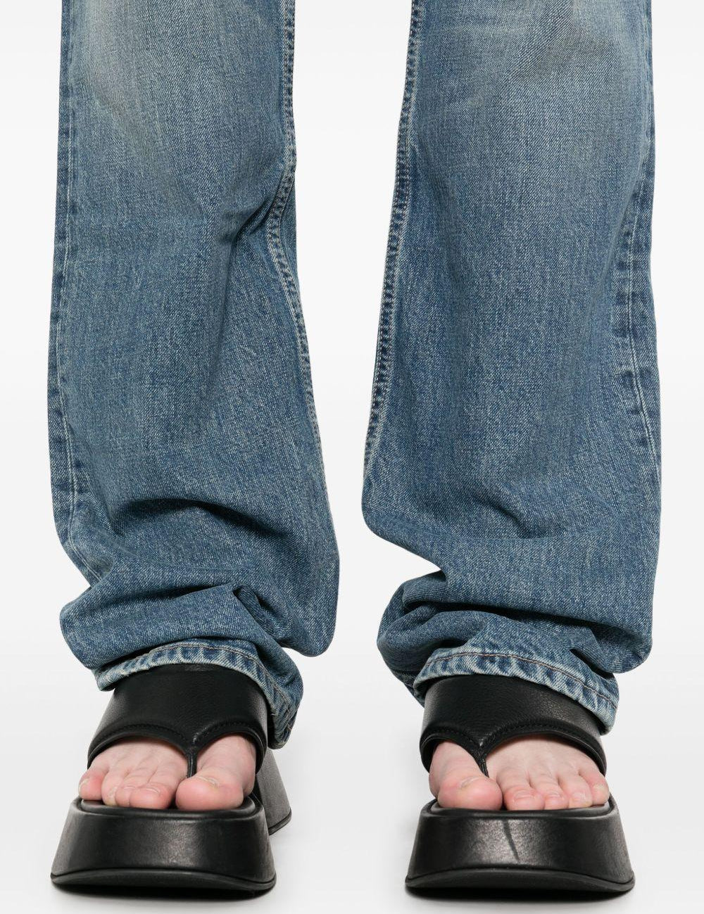 Jeans Granbury in blu Rick Owens DRKSHDW - donna 